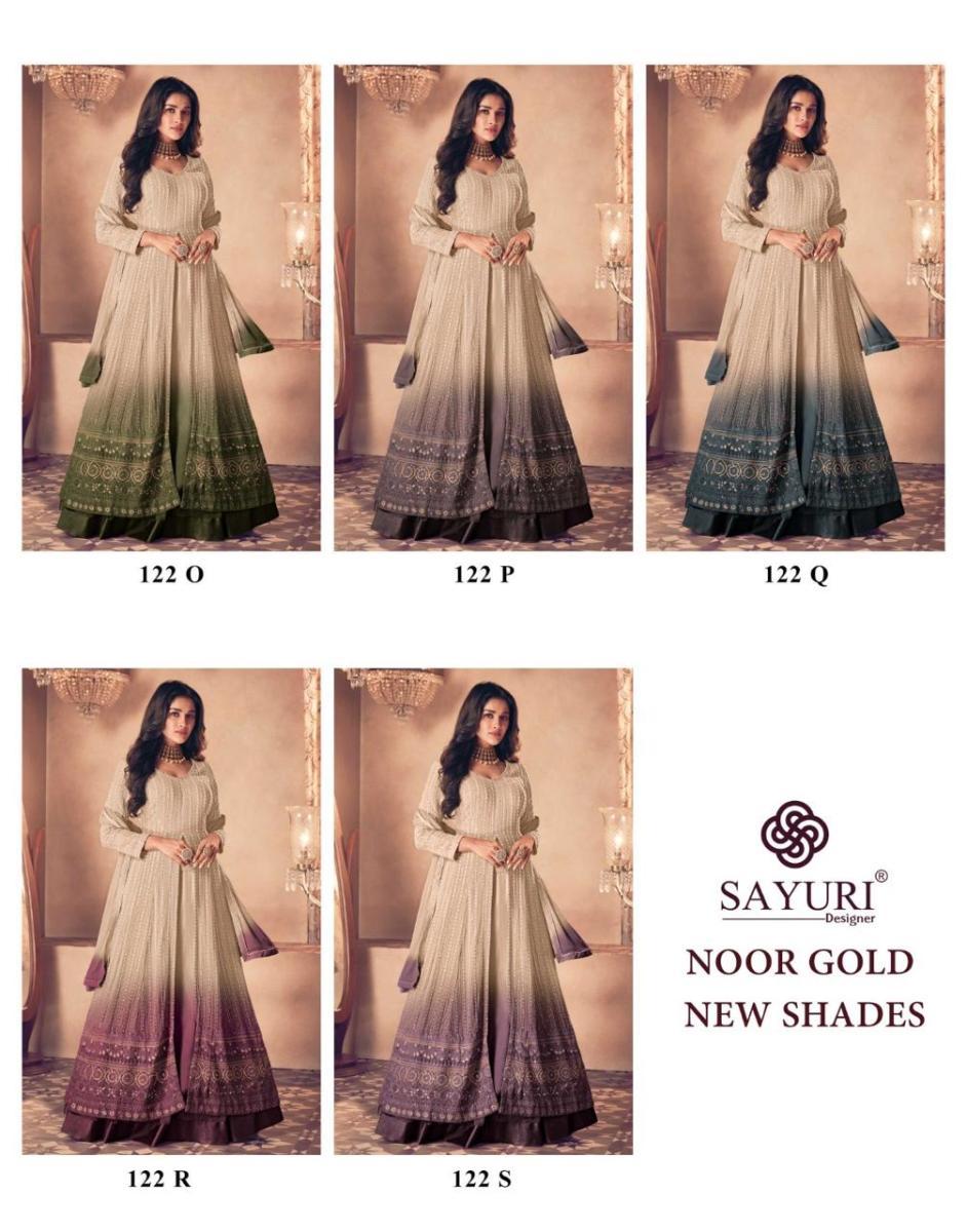 SAYURI-DESIGNER-NOOR-GOLD-NEW-SHADES-GEORGETTE-SUITS-1