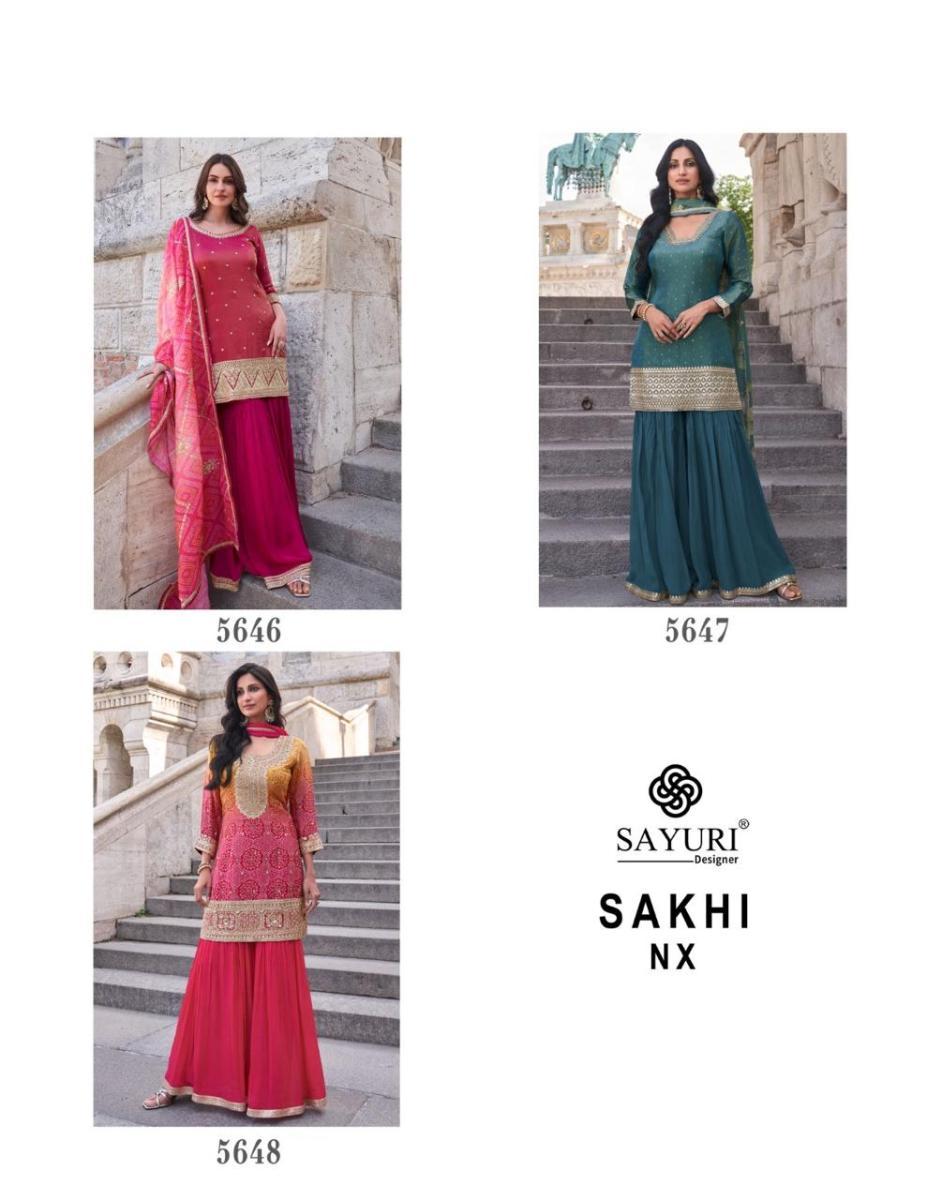 SAYURI-DESIGNER-SAKHI-CHINON-SILK-SUITS-WHOLESALER-8