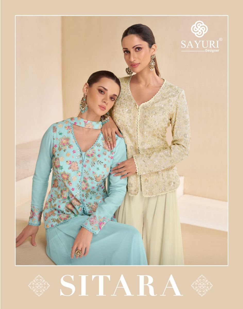 SAYURI-DESIGNER-SITARA-FANCY-GEORGETTE-SUITS-WHOLESALER-IN-SURAT-1