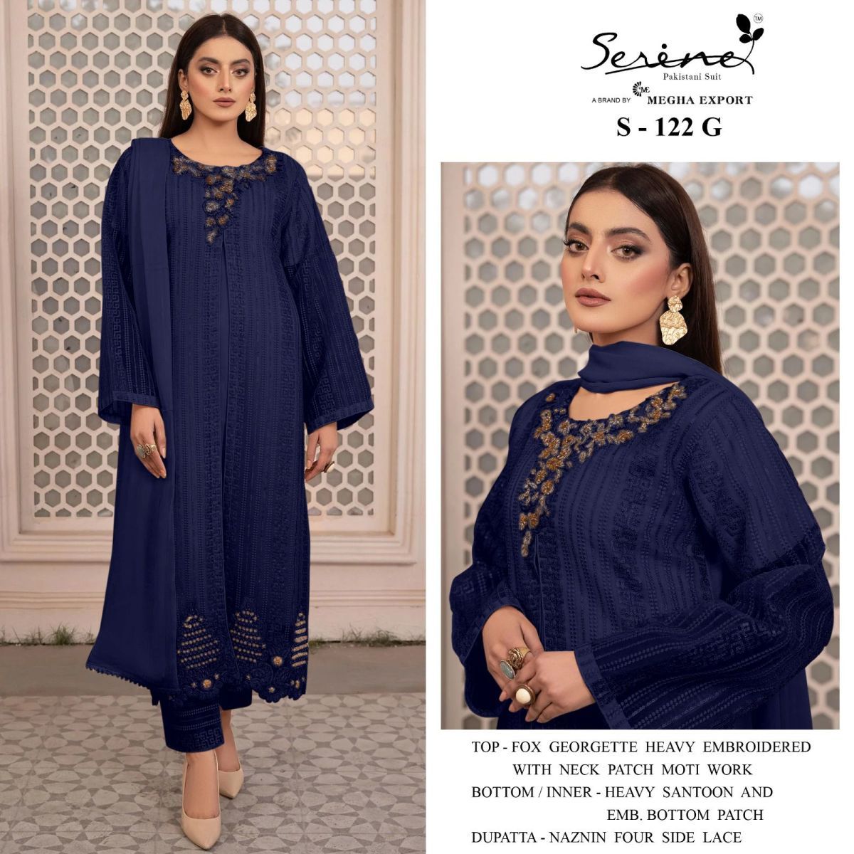 SERENE-S-122-FOUX-GEORGETTE-EMBROIDERY-PAKISTANI-SUITS-AT-SURAT-1