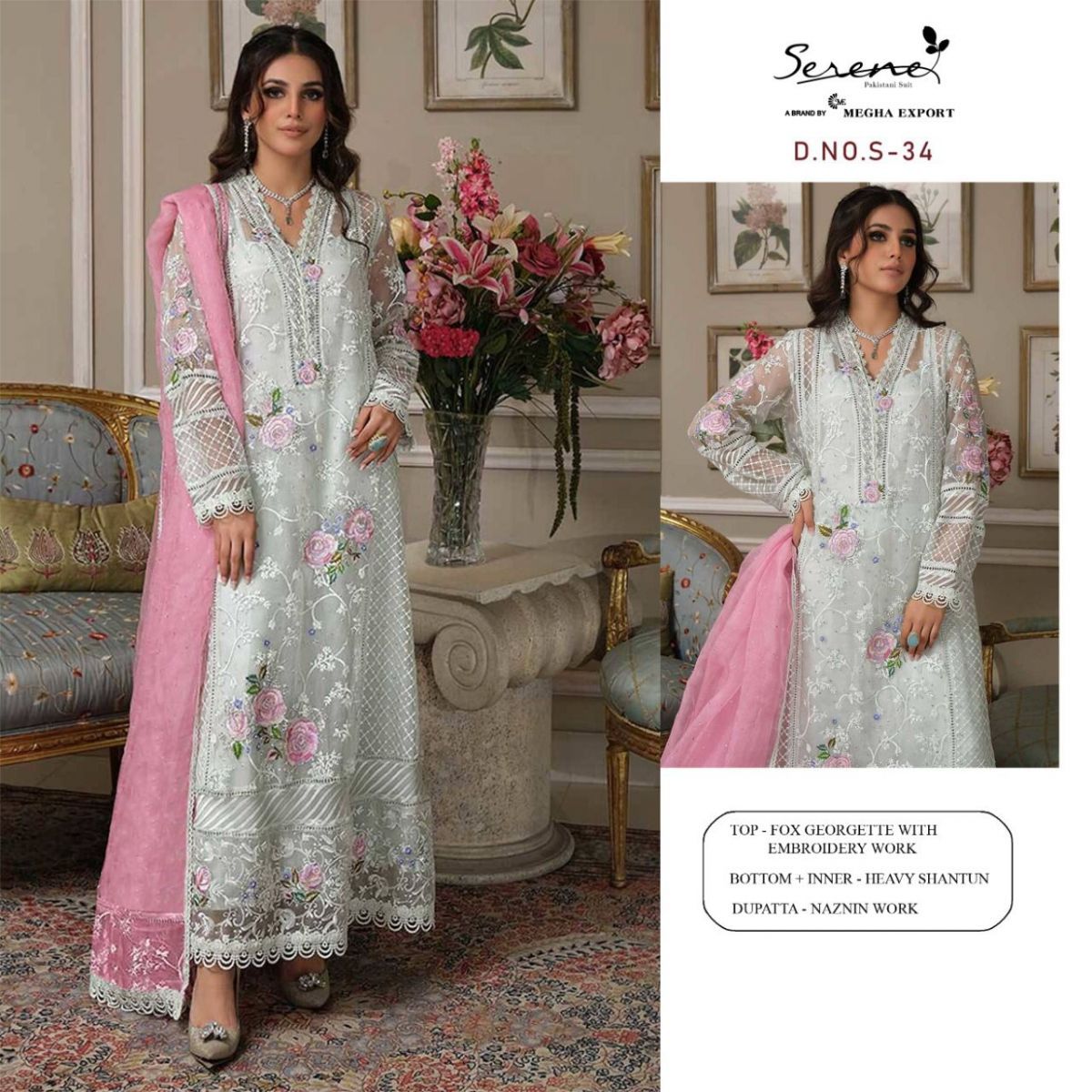 SERENE-S-32-FOUX-GEORGETTE-PAKISTANI-SUITS-LATEST-CATALOGUE-1