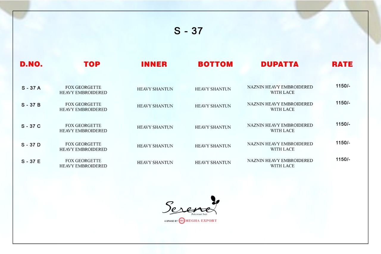 SERENE-S-37-A-TO-E-FOUX-GEORGETTE-PAKISTANI-SUITS-WHOLESALE-1