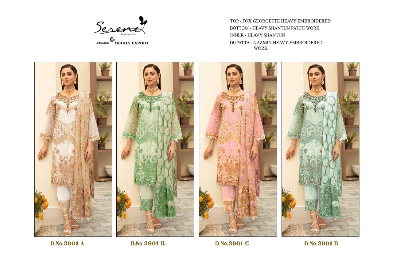 SERENE-S-3901-FOUX-GEORGETTE-PAKISTANI-SUITS-AT-SURAT-2