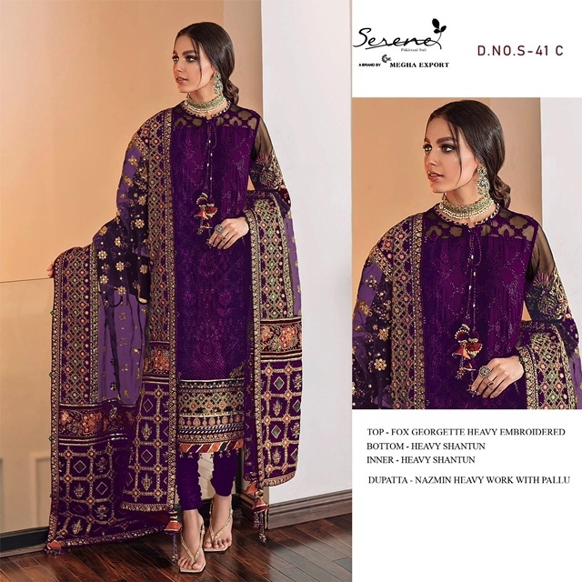 SERENE-S-41-FOUX-GEORGETTE-PAKISTANI-SUITS-WHOLESALE-1
