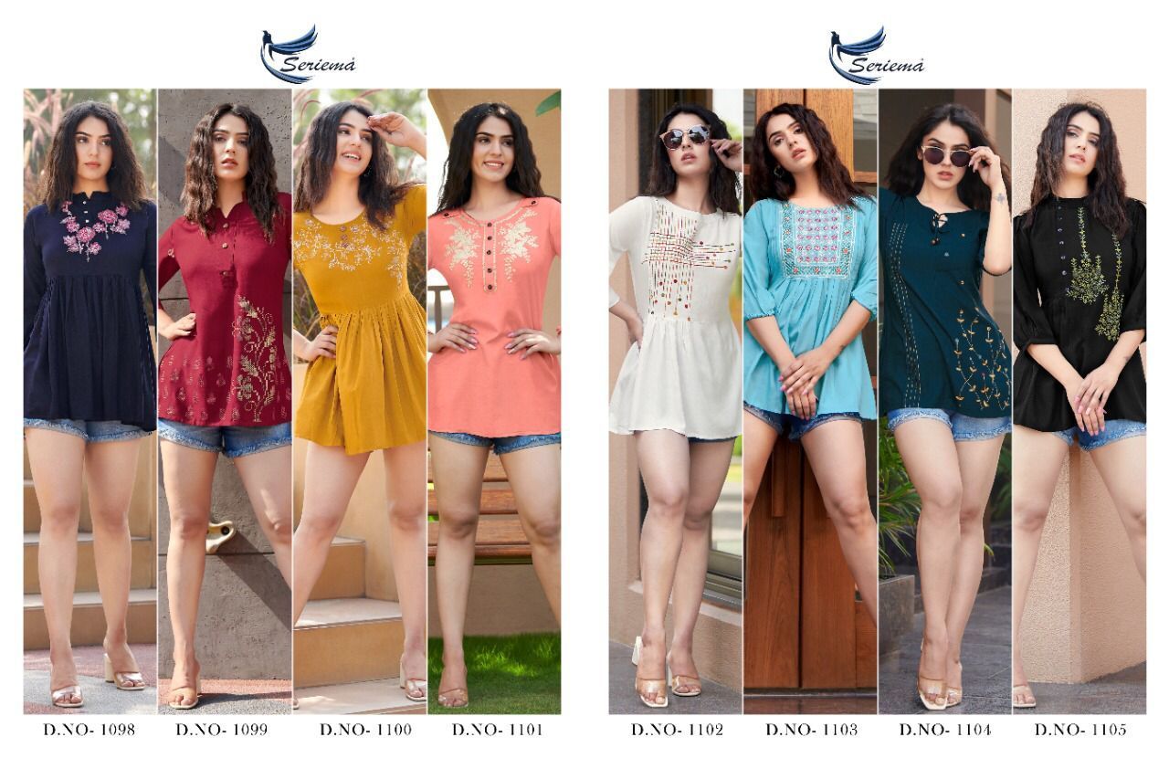 SERIEMA-GLAZIER-VOL-5-FANCY-RAYON-SHORT-TOPS-LATEST-CATALOGUE-10