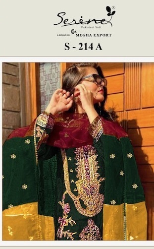 SERINE-D.NO-214-ORGANZA-PAKISTANI-SALWAR-SUITS-SUPPLIER-IN-SURAT-0