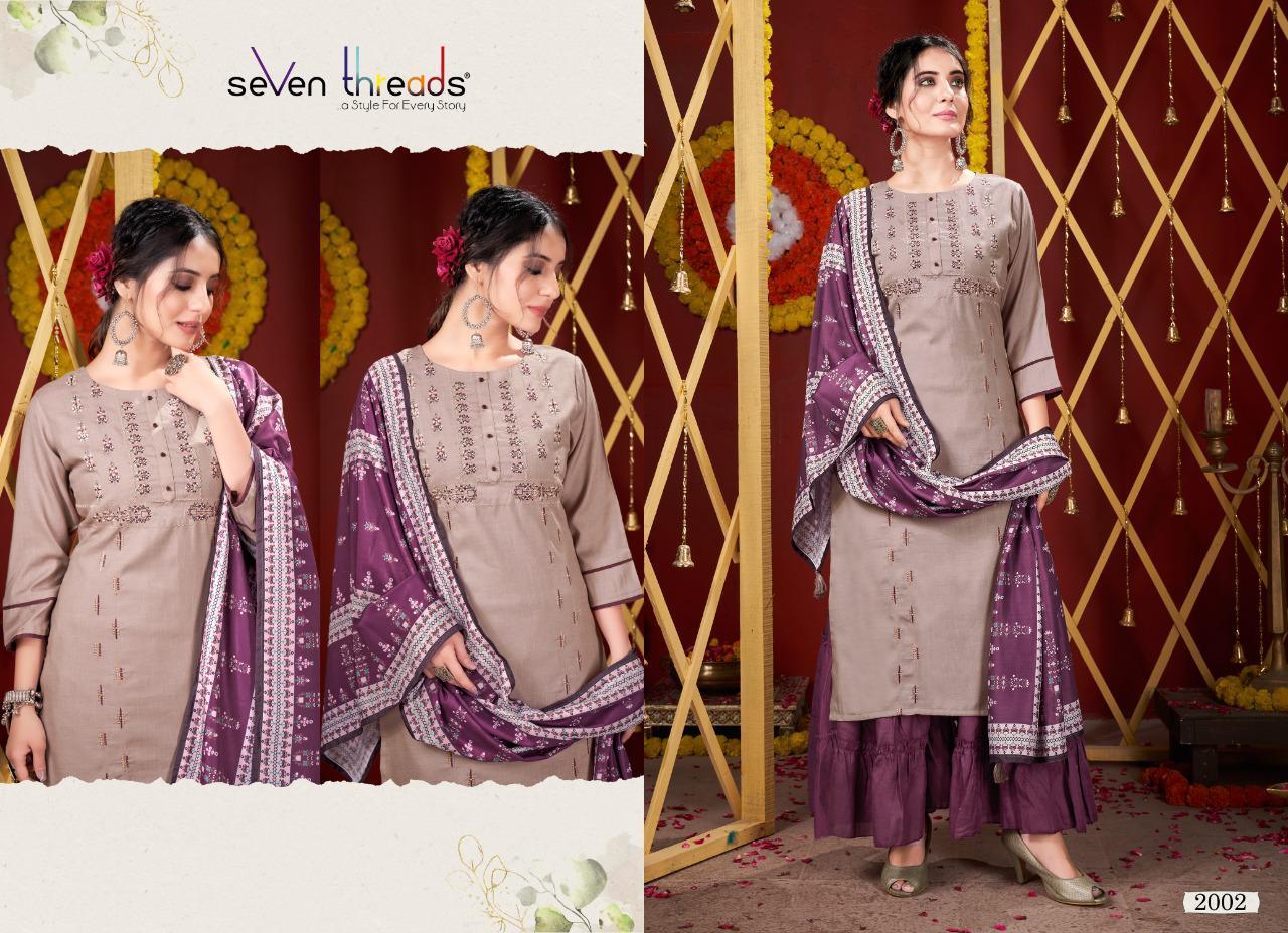 SEVEN-THREADS-FESTAL-READY-MADE-KURTIS-WHOLESALER-SURAT-9