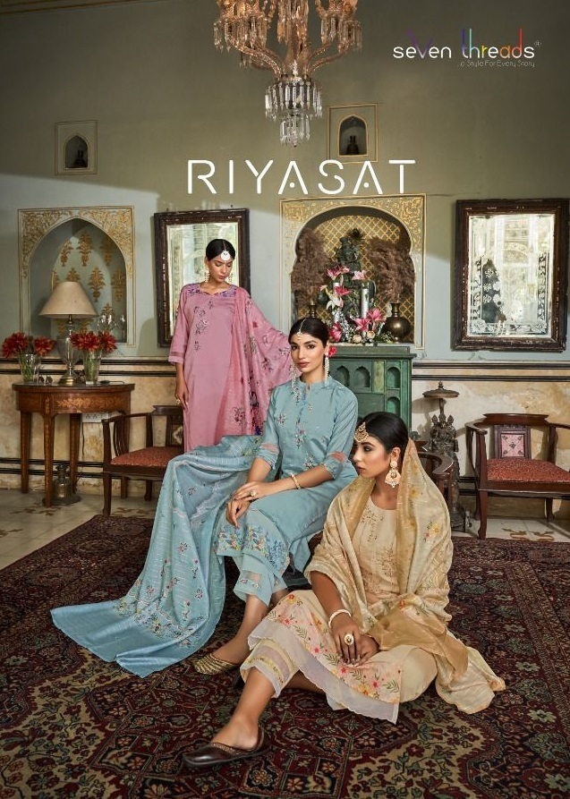 SEVEN-THREADS-RIYASAT-FANCY-SALWAR-SUITS-AT-WHOLESALE-1