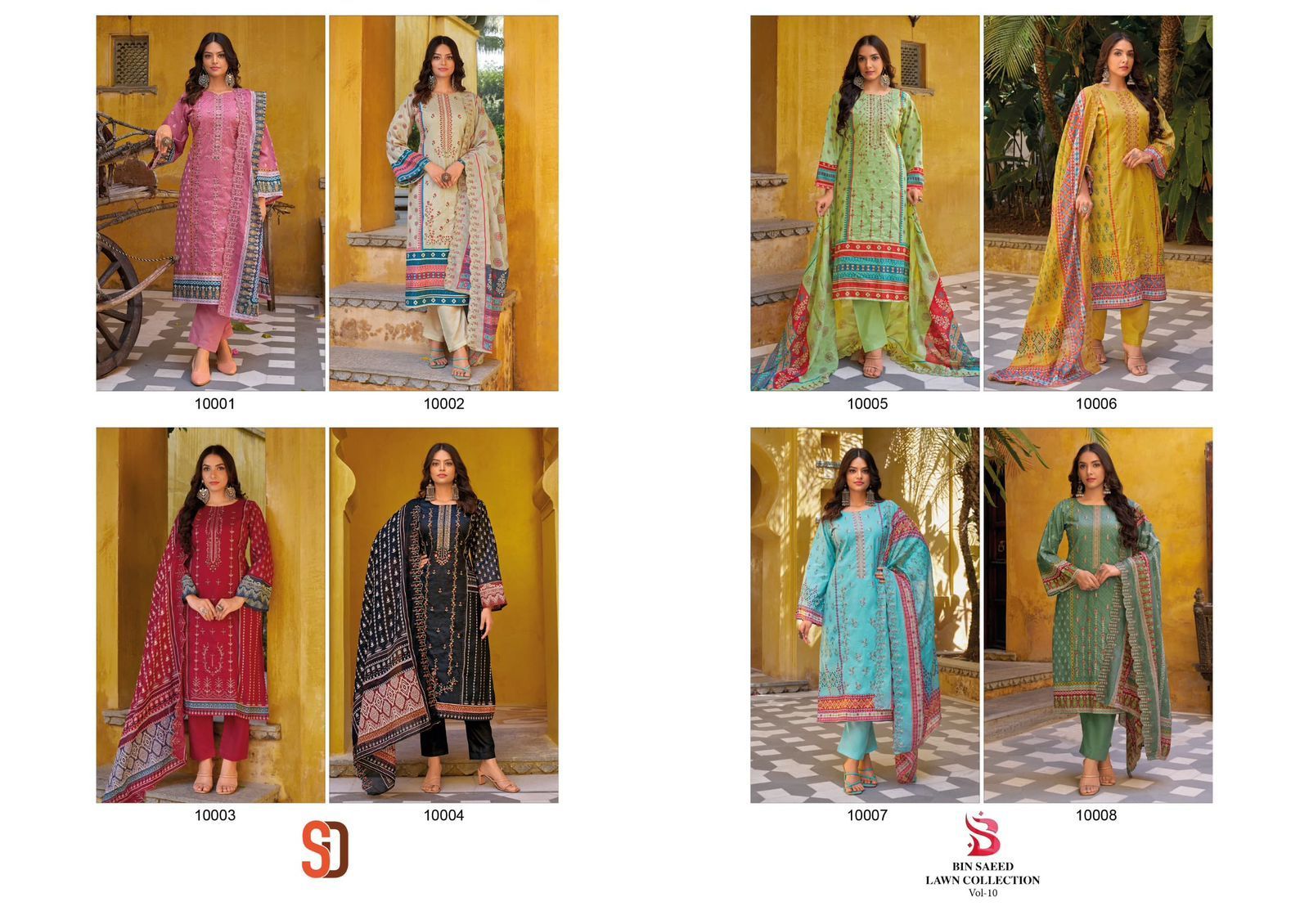 SHRADDHA-DESIGNER-BIN-SAEED-LAWN-COLLECTION-VOL-10-SALWAR-SUIT-SUPPLIER-IN-SURAT-2