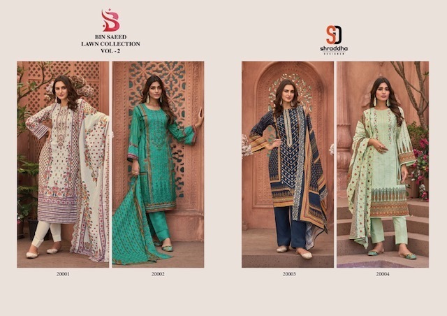 SHRADDHA-DESIGNER-BIN-SAEED-LAWN-COLLECTION-VOL-2-PAKISTANI-SUITS-WHOLESALE-2