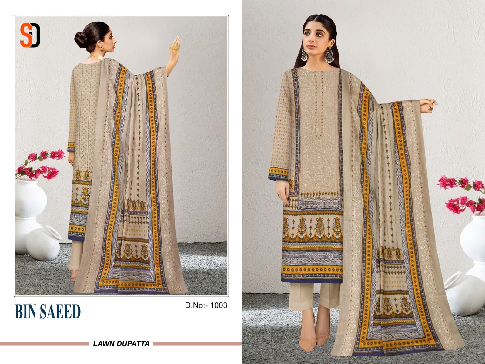 SHRADDHA-DESIGNER-BIN-SAEED-LAWN-COTTON-PAKISTANI-SUITS-WHOLESALE-5