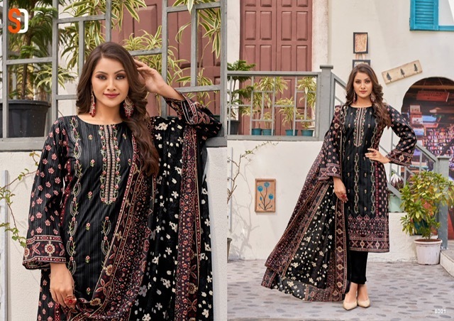 SHRADDHA-DESIGNER-BIN-SAEED-VOL-8-LAWN-COLLECTION-SALWAR-SUIT-SUPPLIER-IN-SURAT-4