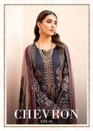 SHRADDHA-DESIGNER-CHEVRON-VOL-1-LAWN-COTTON-PRINTED-SUITS-WHOLESALE-1