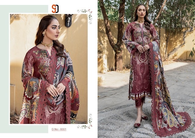SHRADDHA-DESIGNER-FIRDOUS-VOL-6-LAWN-COTTON-PRINTED-SUITS-WHOLESALE-2