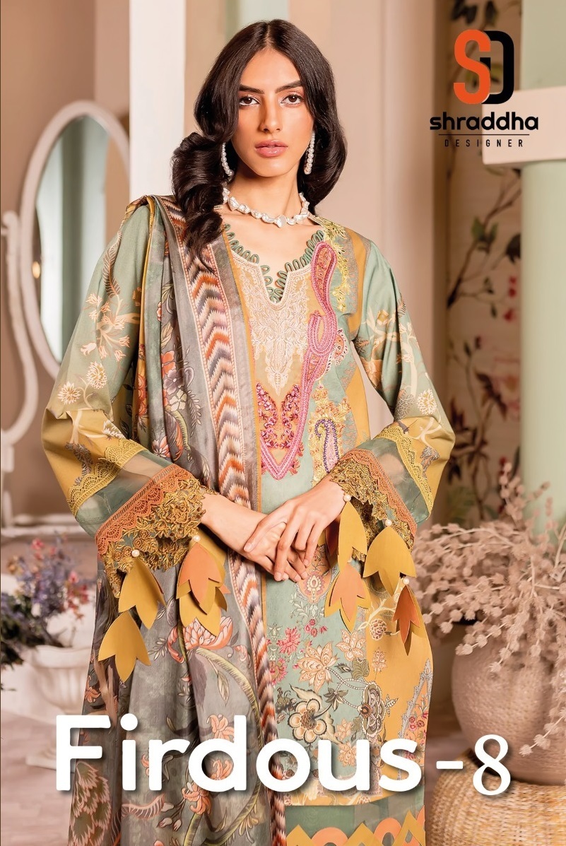 SHRADDHA-DESIGNER-FIRDOUS-VOL-8-LAWN-COTTON-PRINT-PAKISTANI-SUITS-1