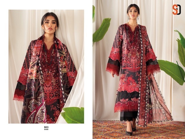 SHRADDHA-DESIGNER-FIRDOUS-VOL-8-LAWN-COTTON-PRINT-PAKISTANI-SUITS-3