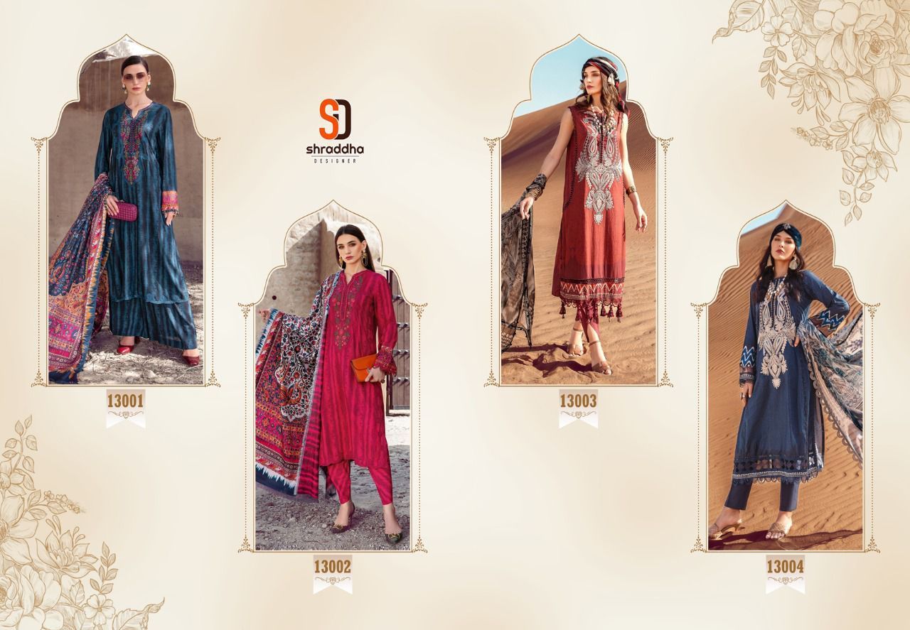 SHRADDHA-DESIGNER-M-PRINT-VOL-13-LAWN-COTTON-PRINTERD-SUITS-WHOLESALE-6
