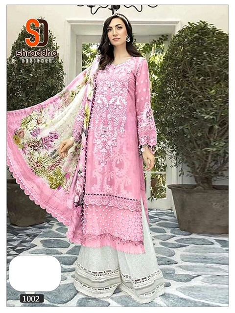 SHRADDHA-DESIGNER-MARIA-B-COLOUR-SPECIAL-PAKISTANI-COTTON-LAWN-SUITS-1