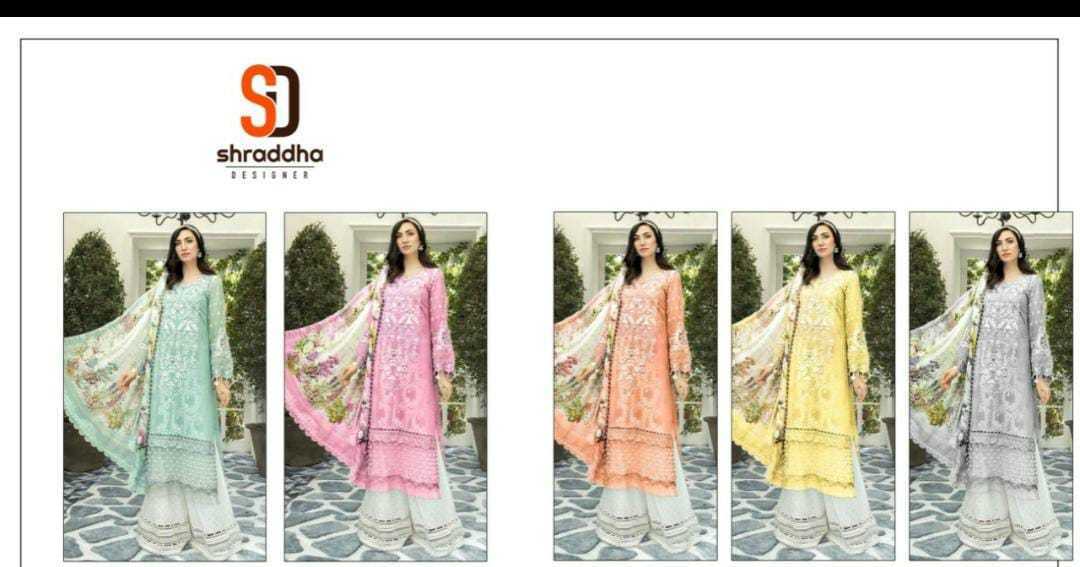 SHRADDHA-DESIGNER-MARIA-B-COLOUR-SPECIAL-PAKISTANI-COTTON-LAWN-SUITS-4