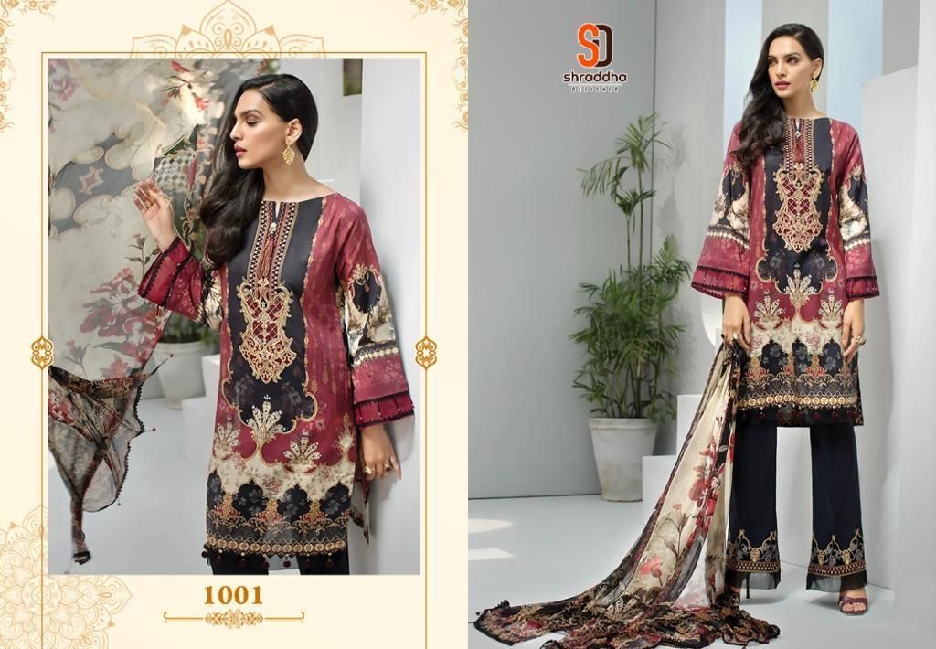 SHRADDHA-DESIGNER-MARJJAN-REMIX-LAWN-COTTON-PAKISTANI-SUITS-WHOLESALE-4