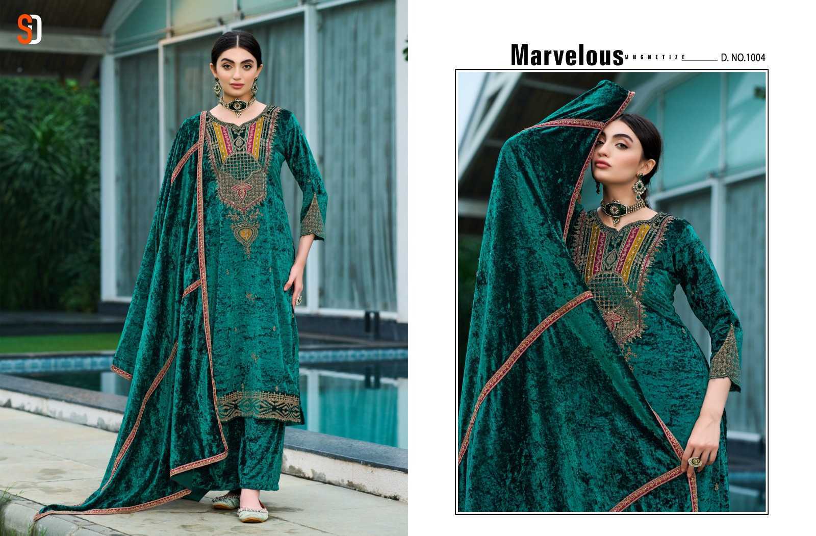 SHRADDHA-DESIGNER-NOOR-PURE-VELVET-WINTER-SUITS-4