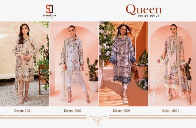 SHRADDHA-DESIGNER-QUEEN-COURT-VOL-2-LAWN-COTTON-PAKISTANI-SUITS-WHOLESALE-6