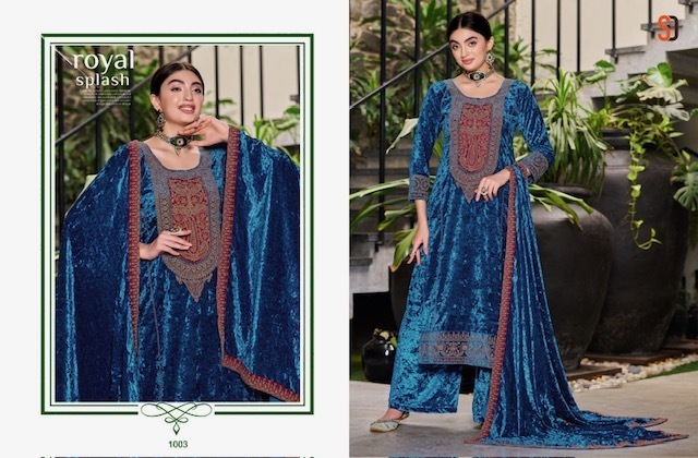 SHRADDHA-DESIGNER-SHAHZADI-PURE-VELVET-SUITS-CATALOG-5
