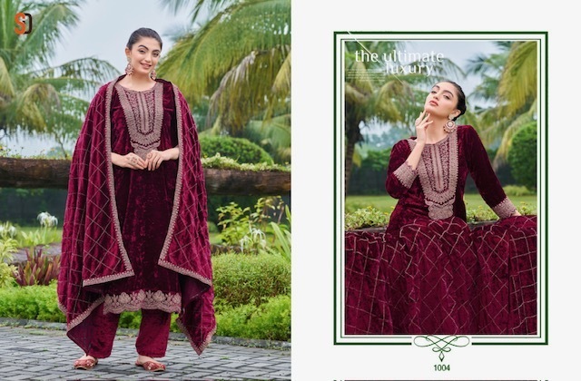 SHRADDHA-DESIGNER-SHAHZADI-PURE-VELVET-SUITS-CATALOG-6