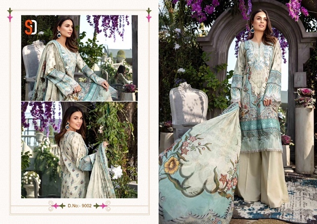 SHRADDHA-DESIGNER-VINTAGE-VOL-9-LAWN-COTTON-PAKISTANI-SUITS-WHOLESALE-2