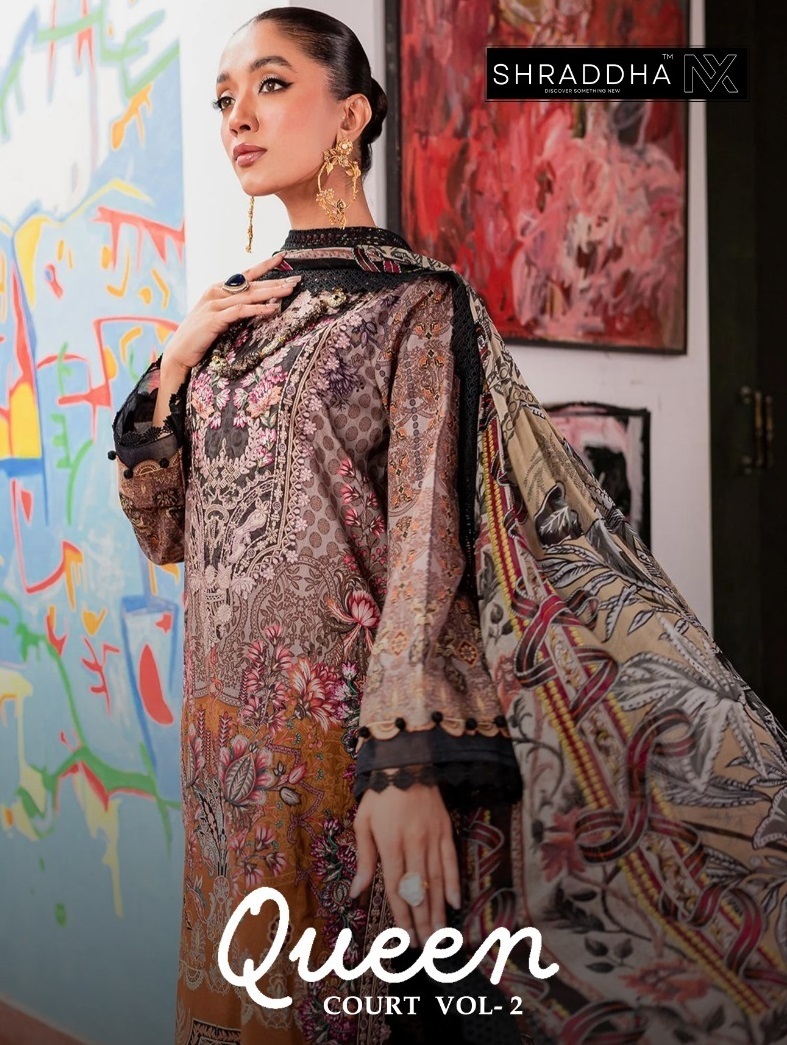 SHRADDHA-NX-QUEEN-COURT-VOL-2-LAWN-SALWAR-KAMEEZ-SUPPLIER-IN-SURAT-1