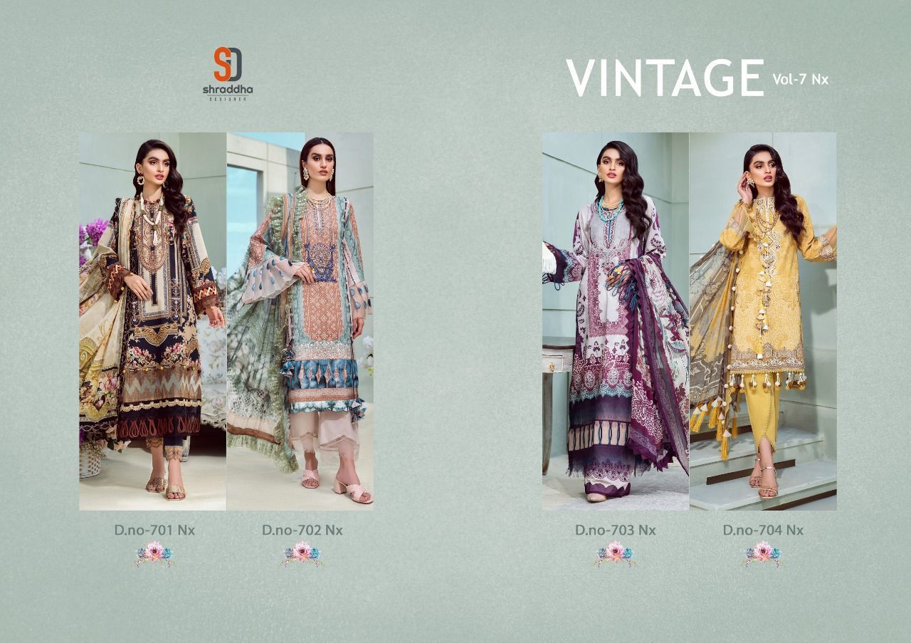 SHRADDHA-VINTAGE-VOL-7-NX-LAWN-COTTON-PRINTED-PAKISTANI-SUITS-WHOLESALE-3