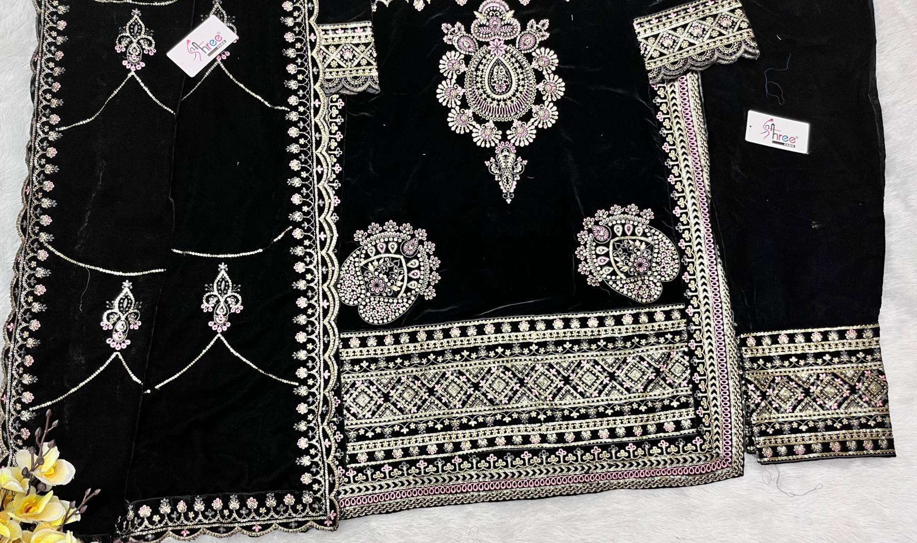 SHRE-FABS-K-1986-VELVET-PAKISTANI-SUITS-2