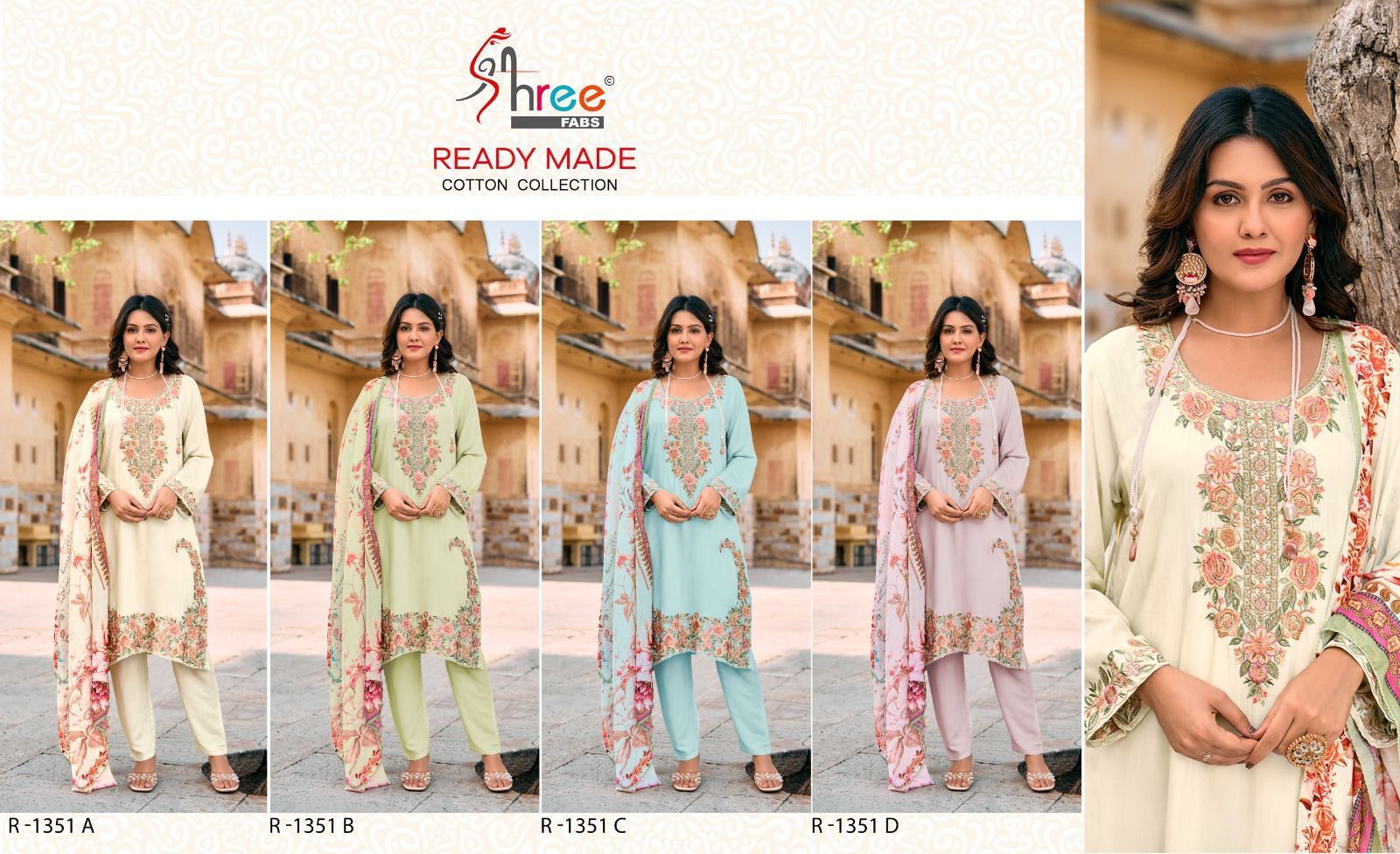 SHREE-FABS-1351-READYMADE-COLLECTION-PAKISTANI-SUITS-SUPPLIER-IN-SURAT-1