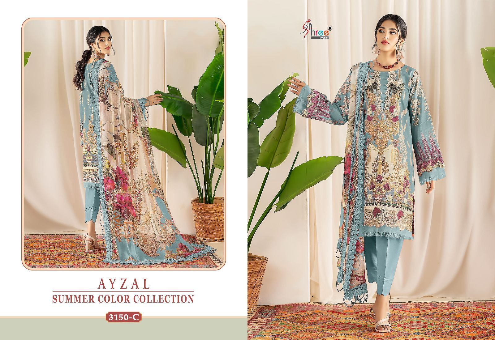 SHREE-FABS-AYZAL-3150-SUMMER-COLLECTION-HIT-PAKISTANI-SUITS-2