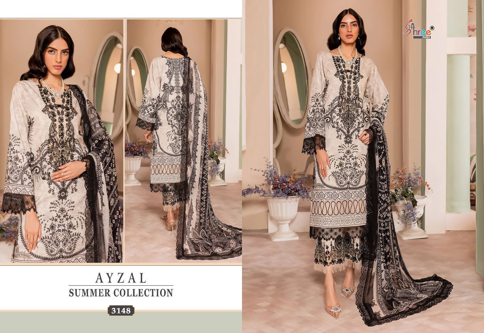 SHREE-FABS-AYZAL-SUMMER-COLLECTION-COTTON-PAKISTANI-SUITS-WHOLESALE-4
