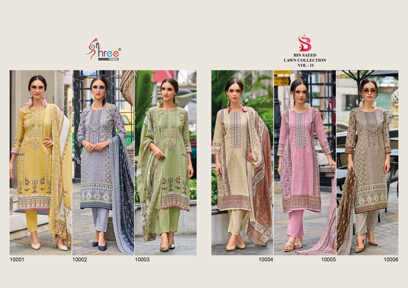 SHREE-FABS-BIN-SAEED-VOL-10-LAWN-COLLECTION-SALWAR-KAMEEZ-SUPPLIER-IN-SURAT-2