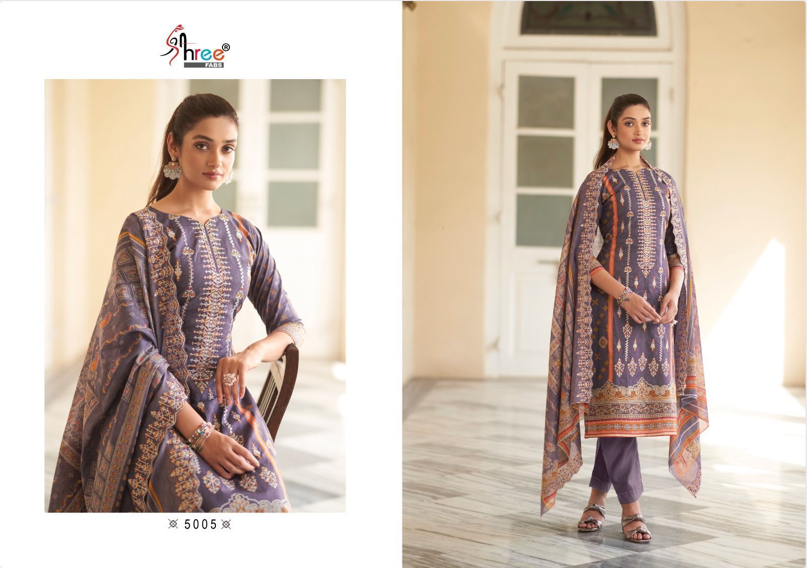 SHREE-FABS-BIN-SAEED-VOL-5-LAWN-PRINT-EMBROIDERY-SUITS-AT-SURAT-5