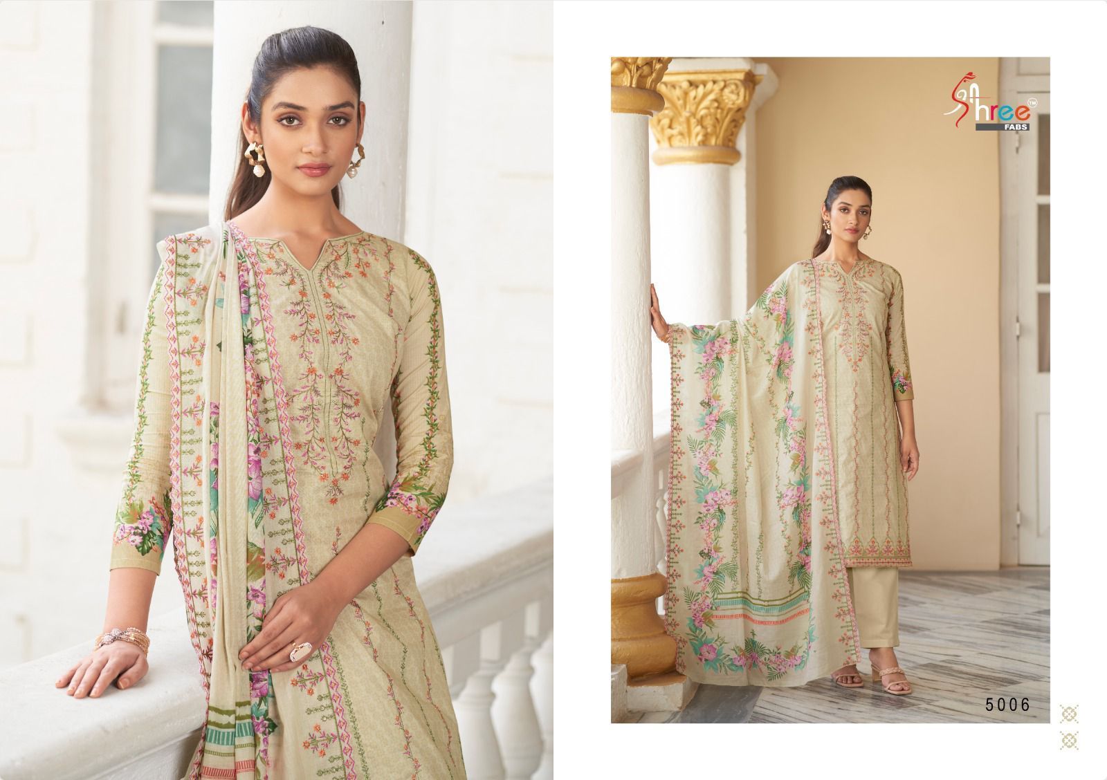 SHREE-FABS-BIN-SAEED-VOL-5-LAWN-PRINT-EMBROIDERY-SUITS-AT-SURAT-6