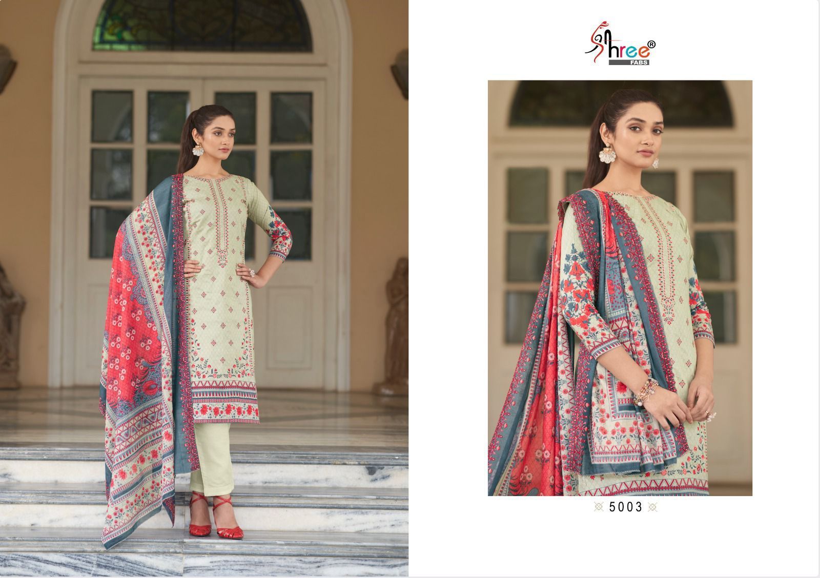 SHREE-FABS-BIN-SAEED-VOL-5-LAWN-PRINT-EMBROIDERY-SUITS-AT-SURAT-7