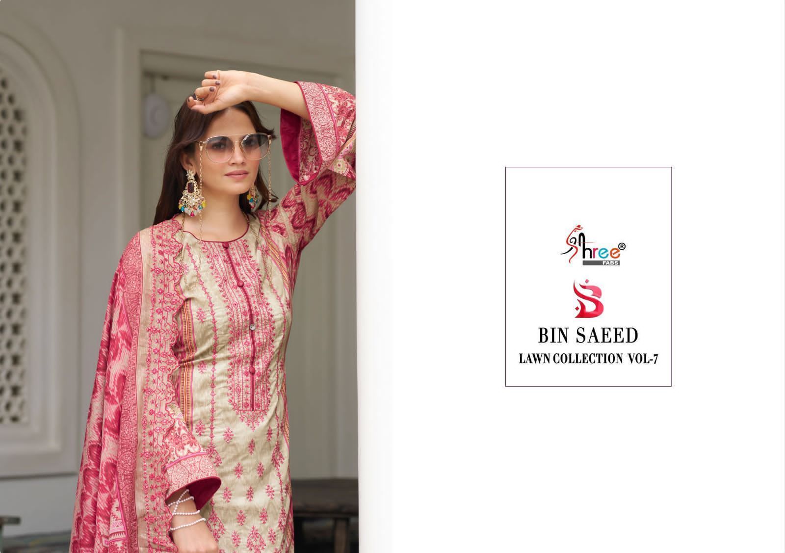 SHREE-FABS-BIN-SAEED-VOL-7-COTTON-SALWAR-KAMEEZ-WHOLESALER-IN-SURAT-2