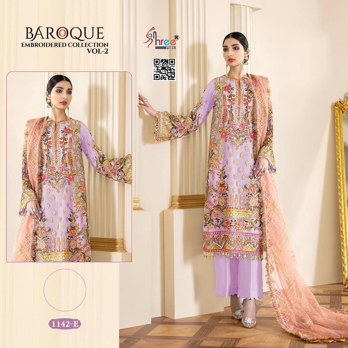 1_SHREE-FABS-BQROQUE-VOL-2-D.No-1142-PAKISTANI-EMBROIDERED-COLLECTION-4