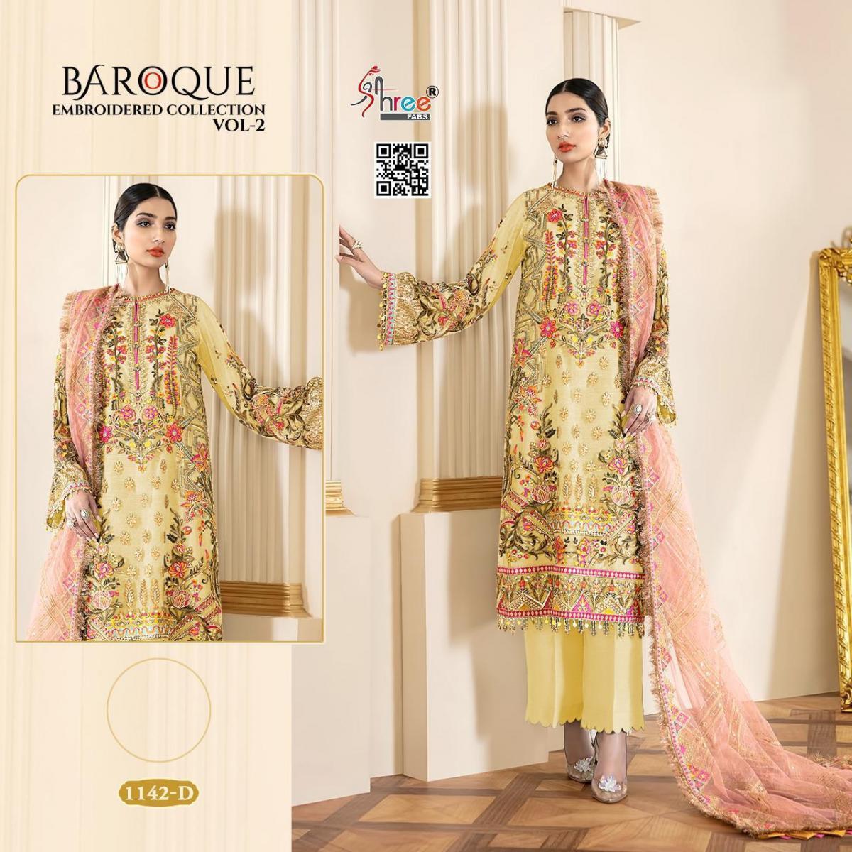 1_SHREE-FABS-BQROQUE-VOL-2-D.No-1142-PAKISTANI-EMBROIDERED-COLLECTION-6