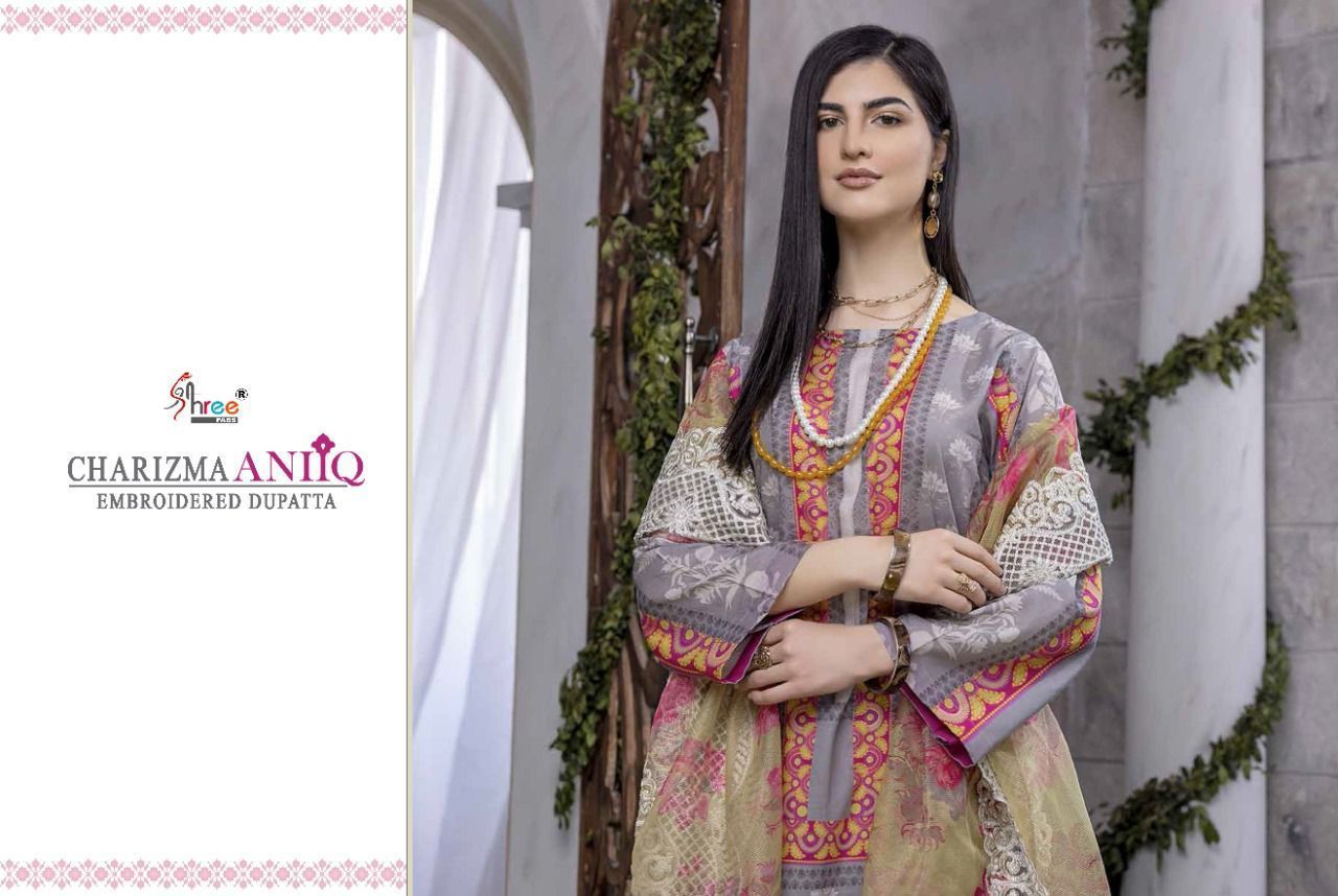 SHREE-FABS-CHARIZMA-ANIIQ-EMBROIDERED-DUPATTA-LAWN-COTTON-PRINTED-SUITS-AT-SURAT-14