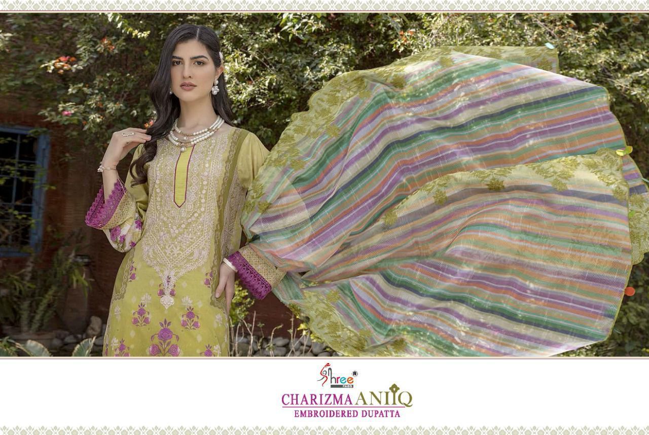 SHREE-FABS-CHARIZMA-ANIIQ-EMBROIDERED-DUPATTA-LAWN-COTTON-PRINTED-SUITS-AT-SURAT-4