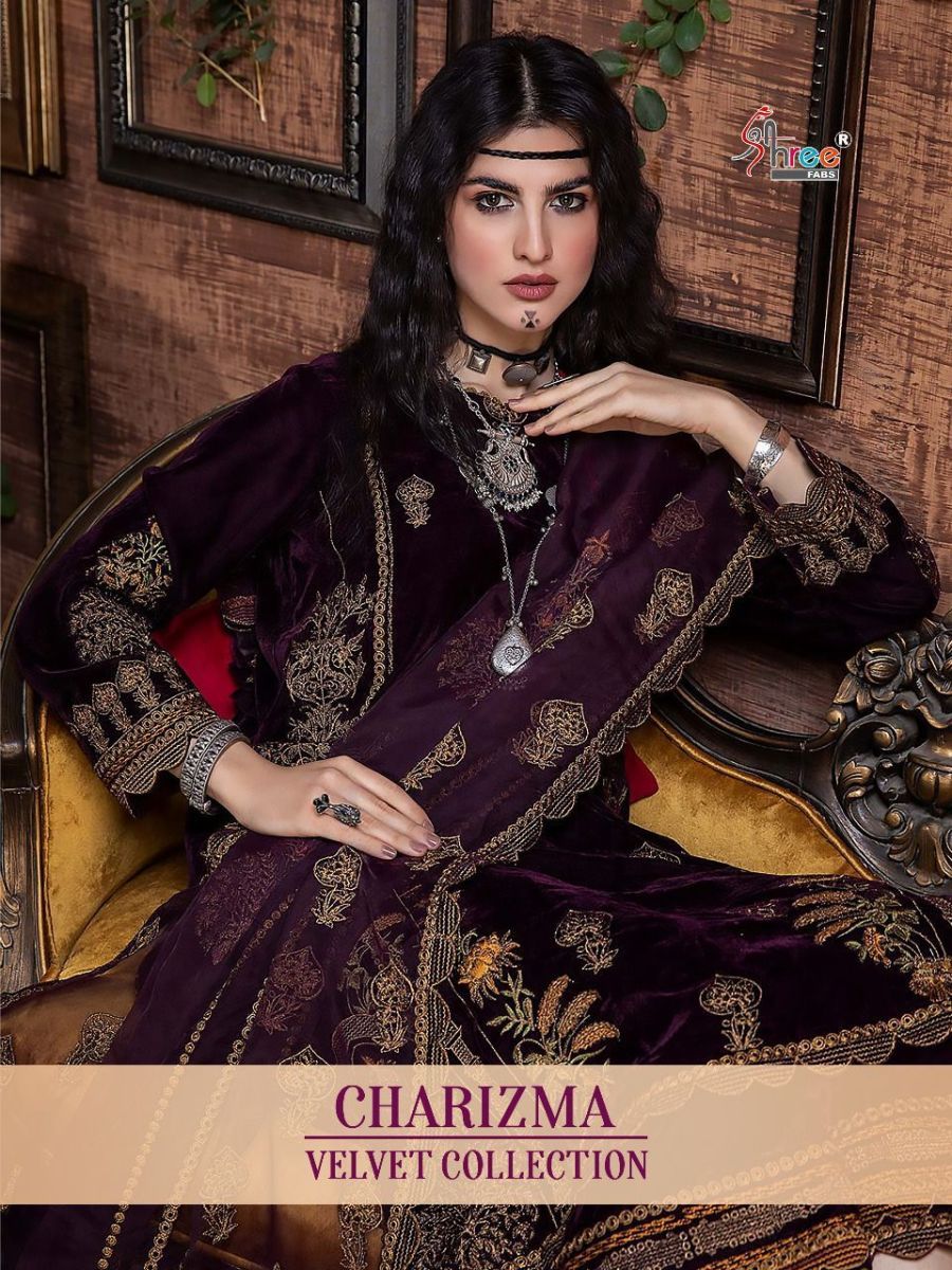 SHREE-FABS-CHARIZMA-VELVAT-SUITS-WINTER-COLLECTION-2022-3