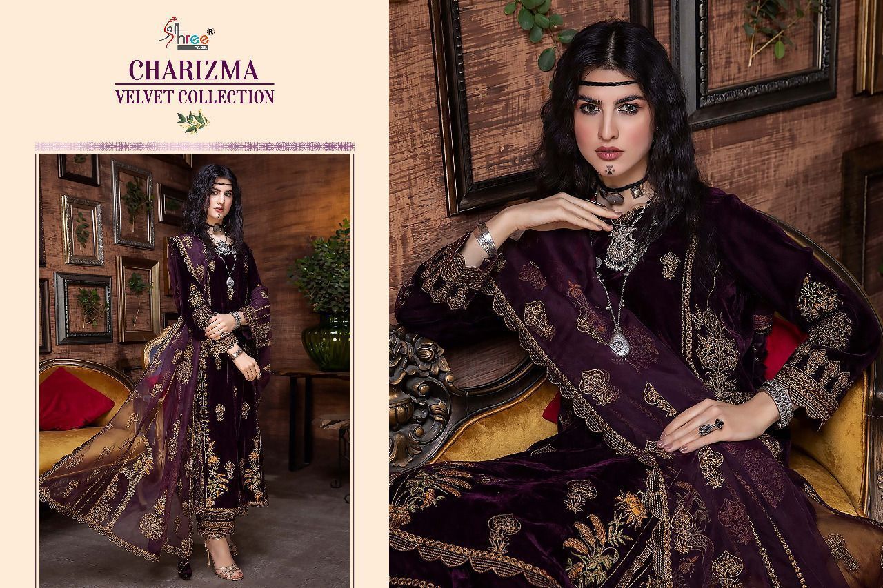 SHREE-FABS-CHARIZMA-VELVAT-SUITS-WINTER-COLLECTION-2022-4