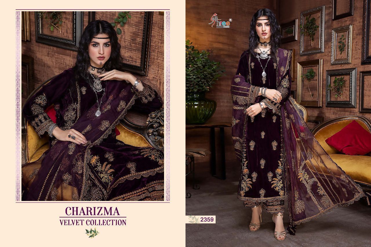 SHREE-FABS-CHARIZMA-VELVAT-SUITS-WINTER-COLLECTION-2022-8