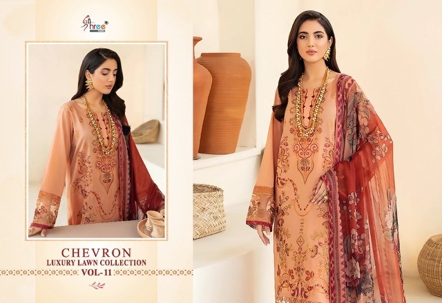 SHREE-FABS-CHEVRON-LUXURY-LAWN-COLLECTION-VOL-11-PAKISTANI-SUITS-WHOLESALE-3