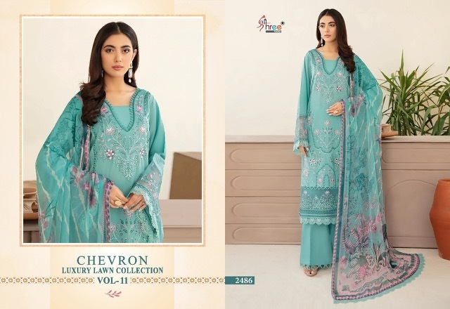 SHREE-FABS-CHEVRON-LUXURY-LAWN-COLLECTION-VOL-11-PAKISTANI-SUITS-WHOLESALE-4