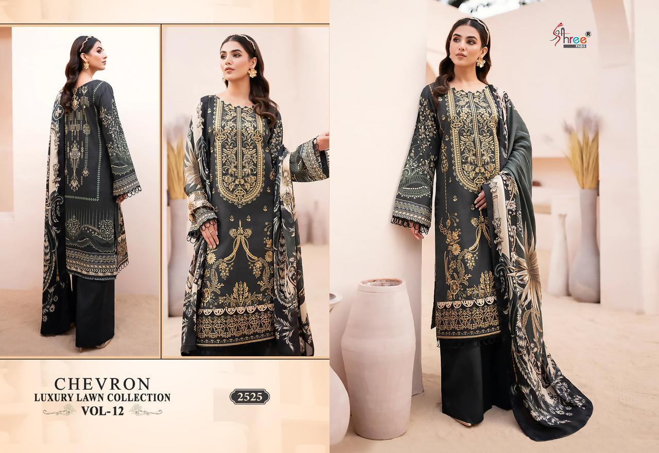SHREE-FABS-CHEVRON-LUXURY-LAWN-COLLECTION-VOL-12-LAWN-COTTON-SUITS-SURAT-5